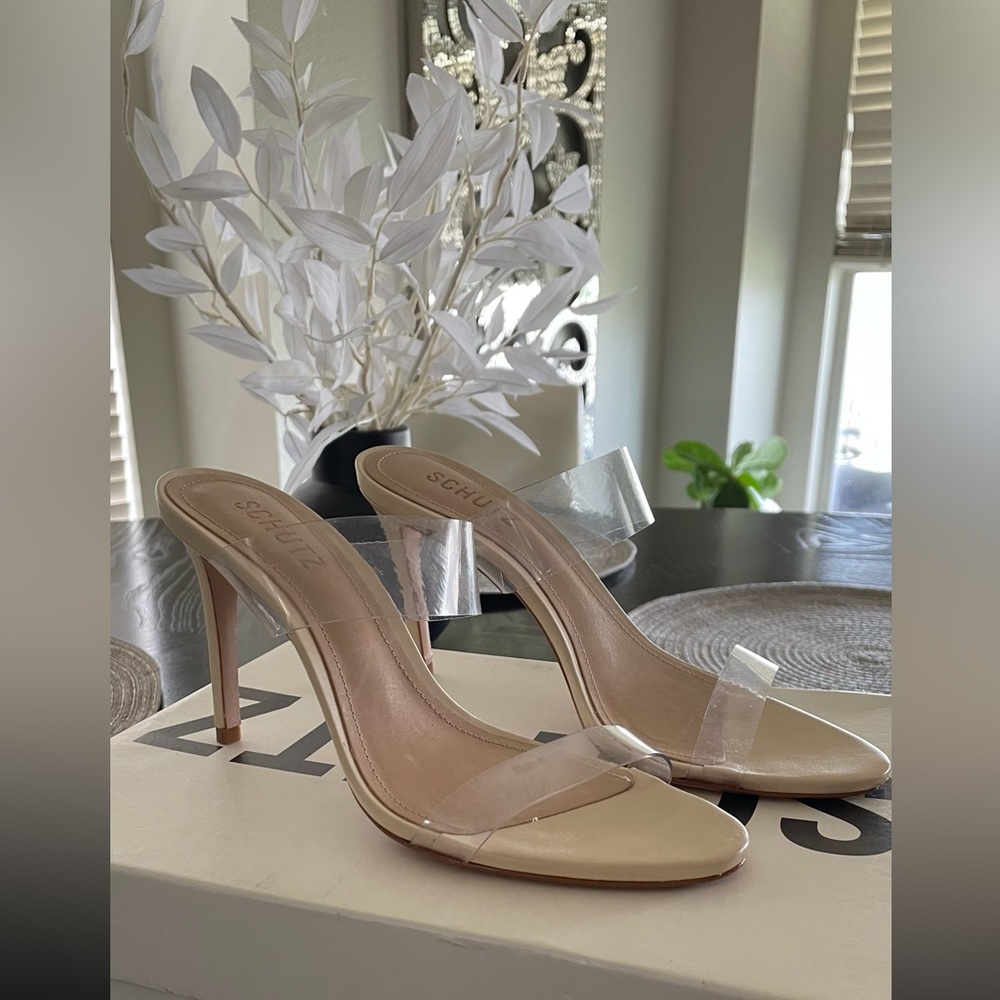 SCHUTZ Ariella nude sandal